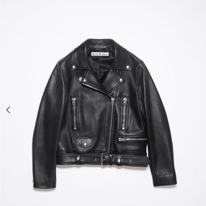 Acne studios leather jacket